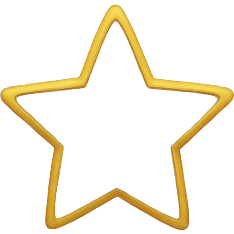 Half a star emoji