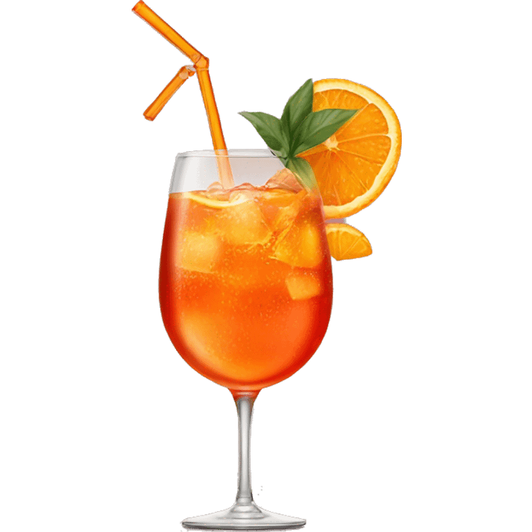 Aperol Spritz cocktail  emoji