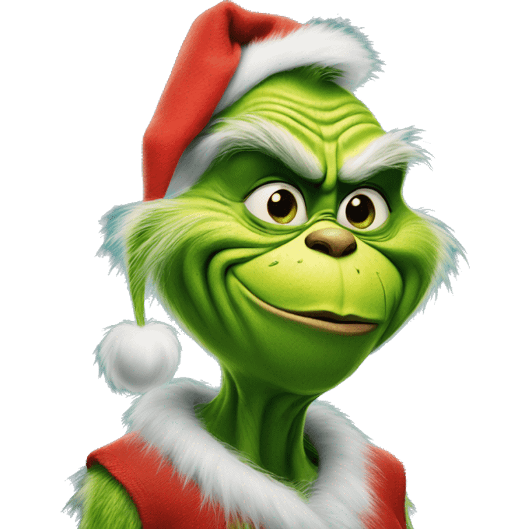 The grinch emoji