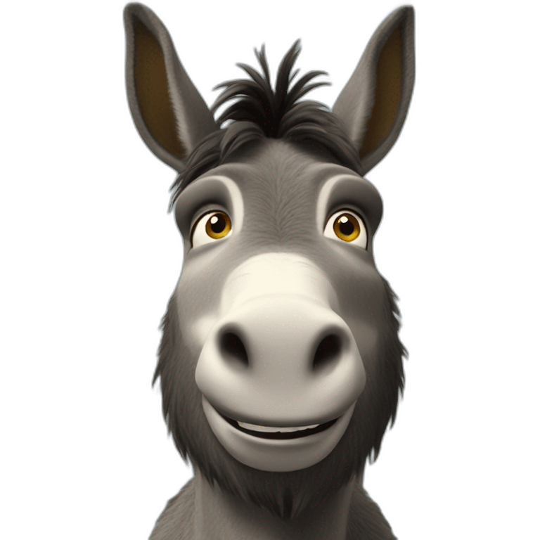 Donkey in shrek emoji