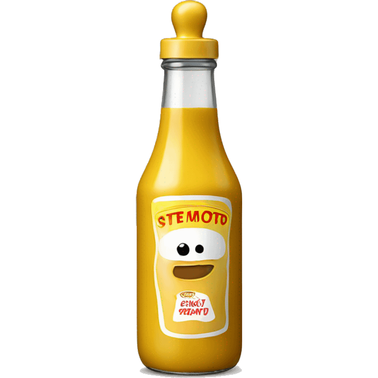 Mustard bottle  emoji