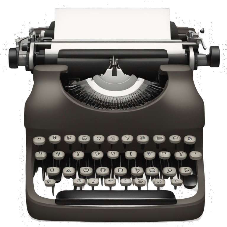 typewriter emoji