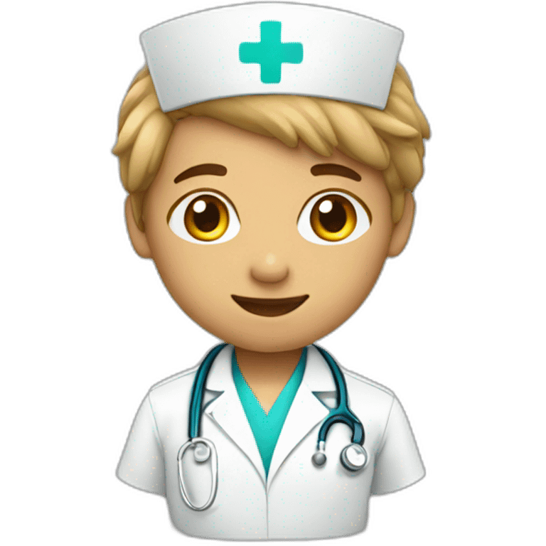 Nurse boy emoji