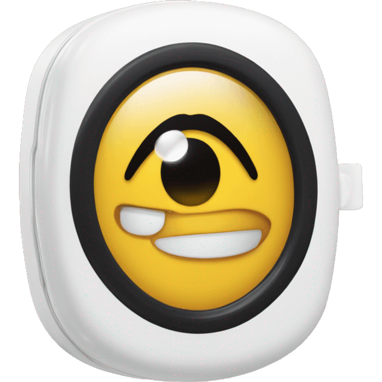 up & up contact lens case emoji