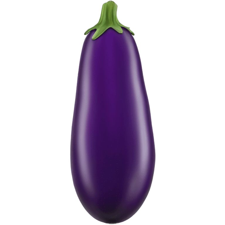 eggplant covered in glue emoji