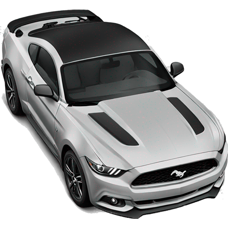 Mustang black 2017 emoji