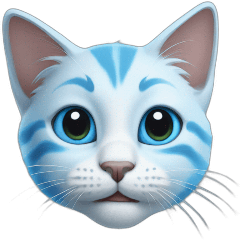 shaylushay blue smurf cat emoji