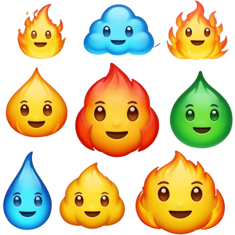 Elemental emoji emoji