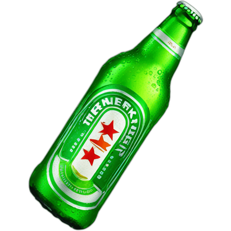 Heineken beer emoji