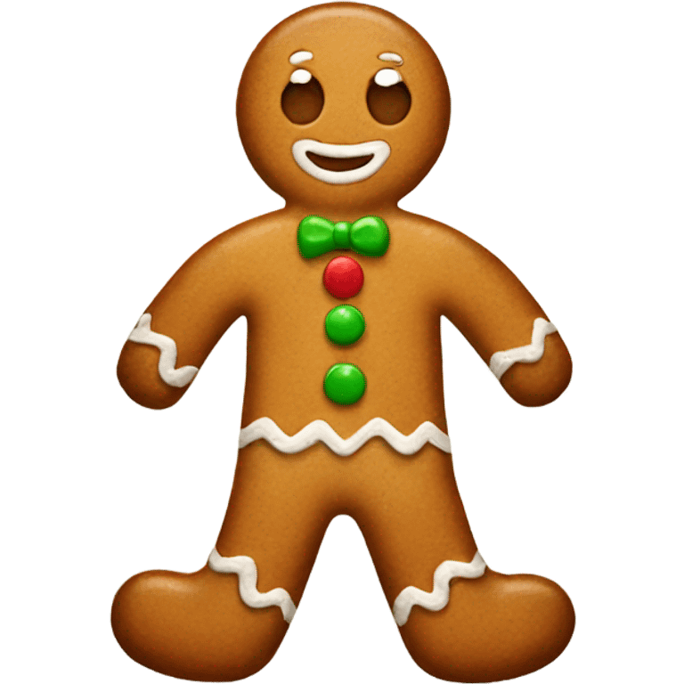 Gingerbread man  emoji