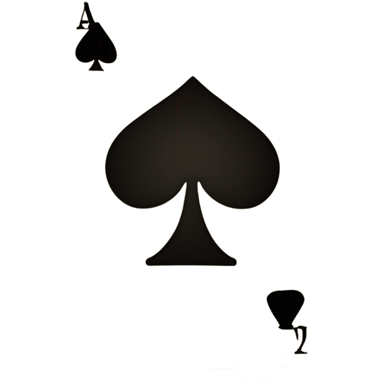 ace of spades emoji