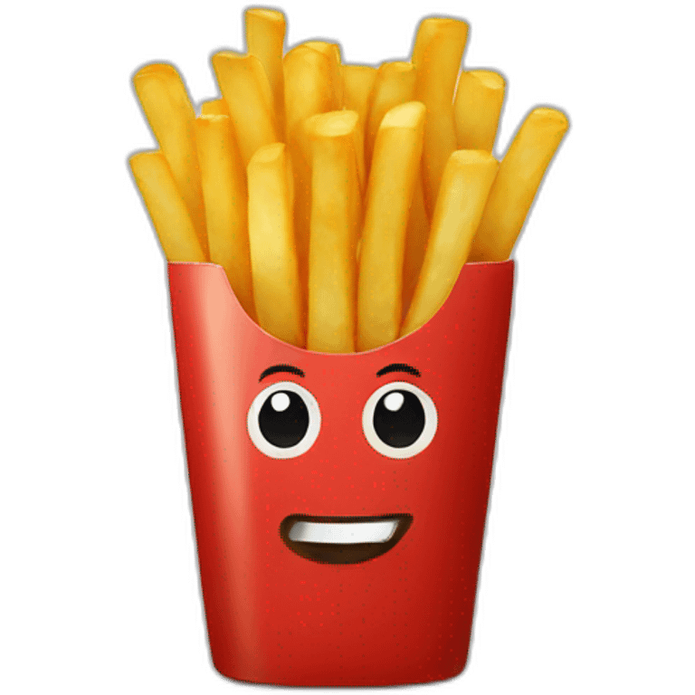 French fries emoji