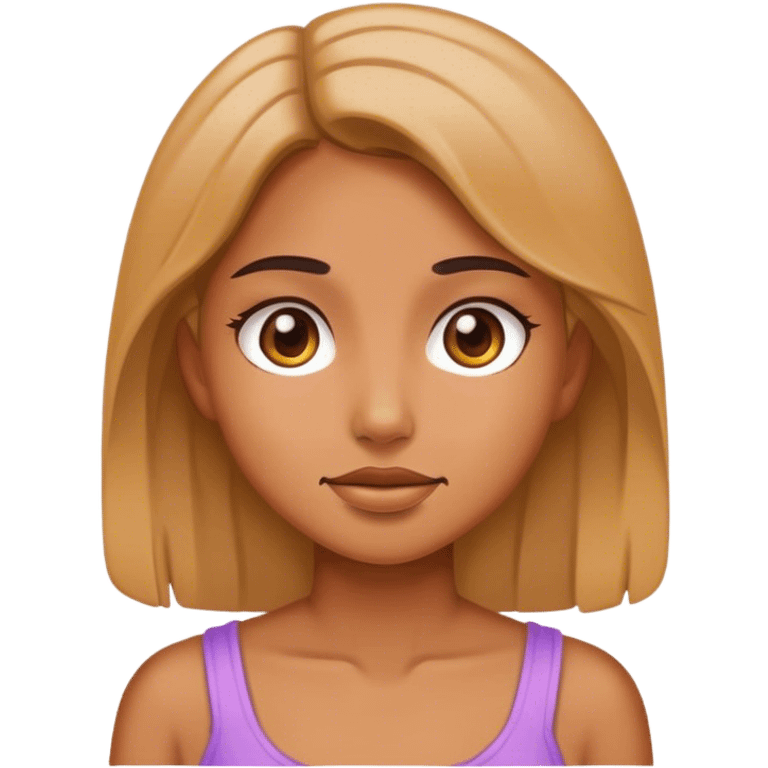 Chica emoji