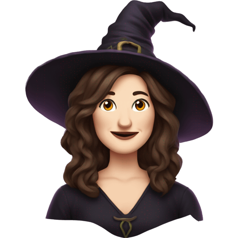 kathryn hahn as a witch emoji