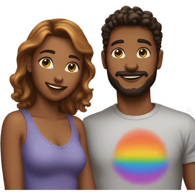 Couple 🏳️‍🌈 emoji