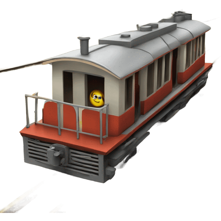 narrow-gauge railway emoji