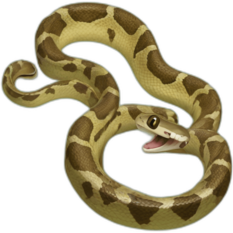 Boa constrictor emoji