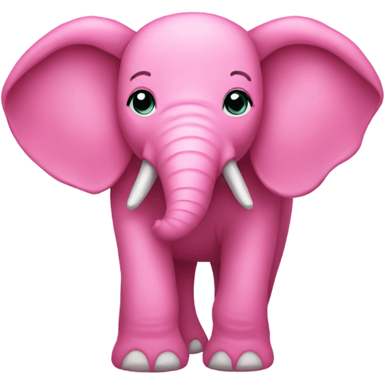 Pink elephant  emoji