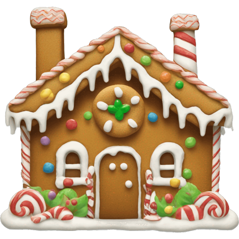 Gingerbread house  emoji