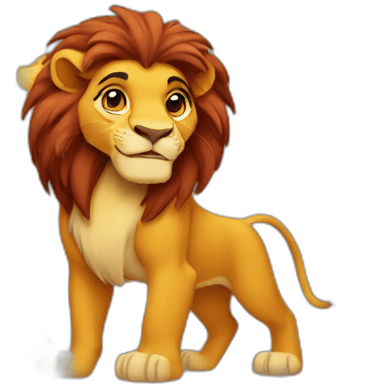 Lion King emoji