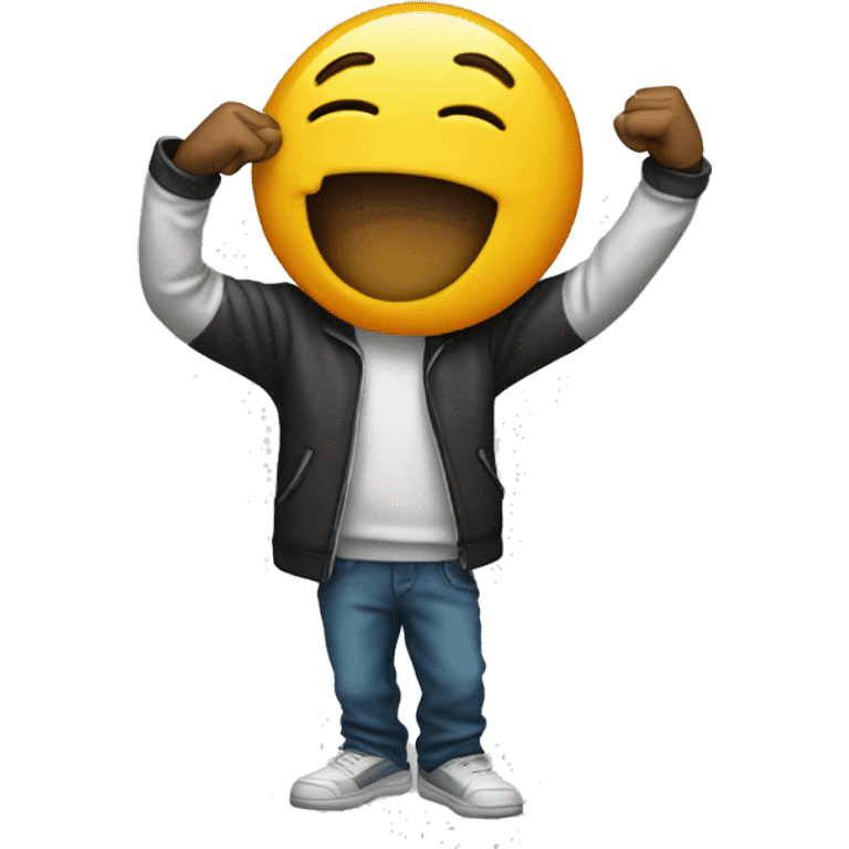 emoji dabbing emoji