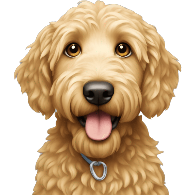 Golden doodle  emoji