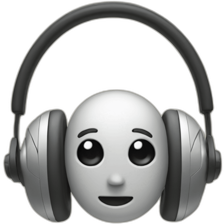 apple headphone emoji