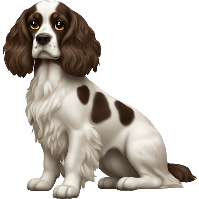 Cavaler king charls spaniel  emoji