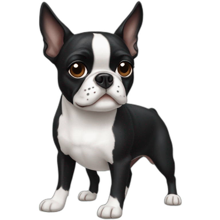 Boston terrier emoji