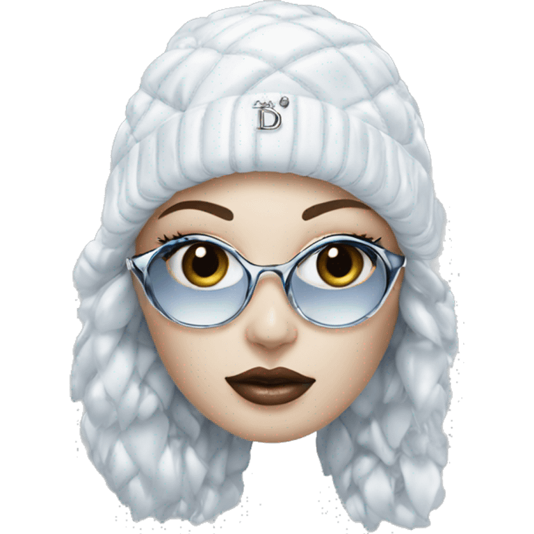 Dior private collection with ice emoji