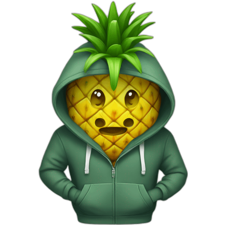 pineapple-in-hoodie emoji