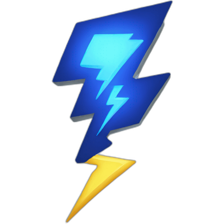 Lightning emoji