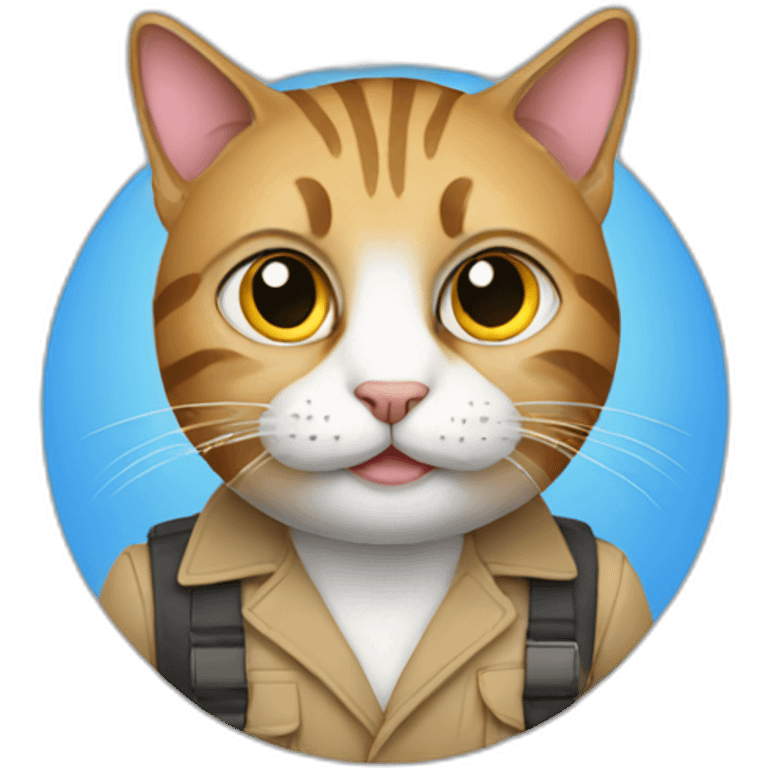 Cat programmer emoji