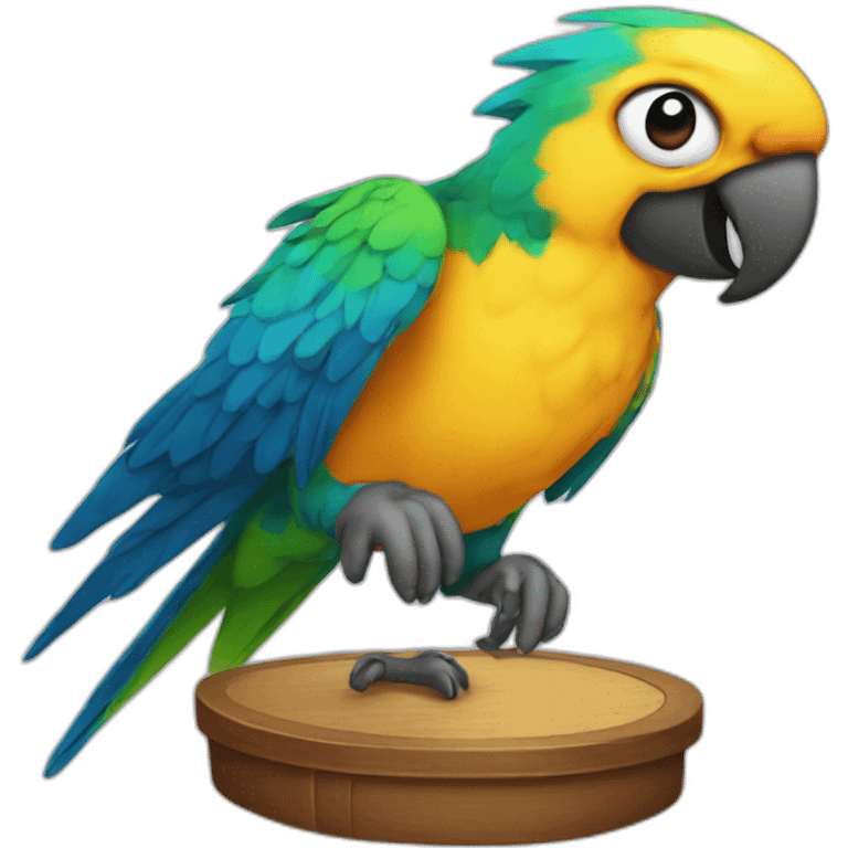 party-parrot-flipping-table emoji