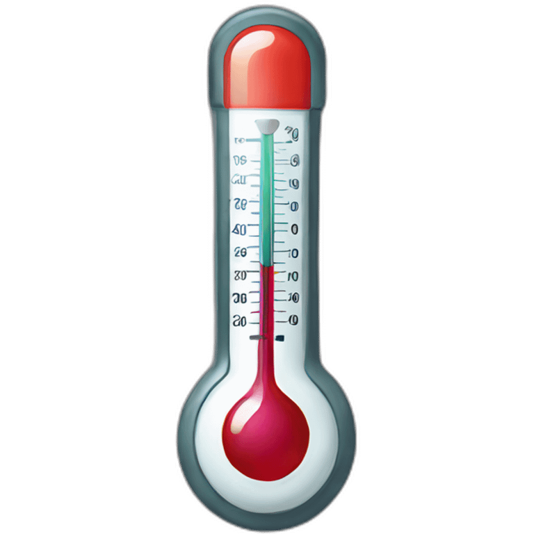 medical thermometer emoji