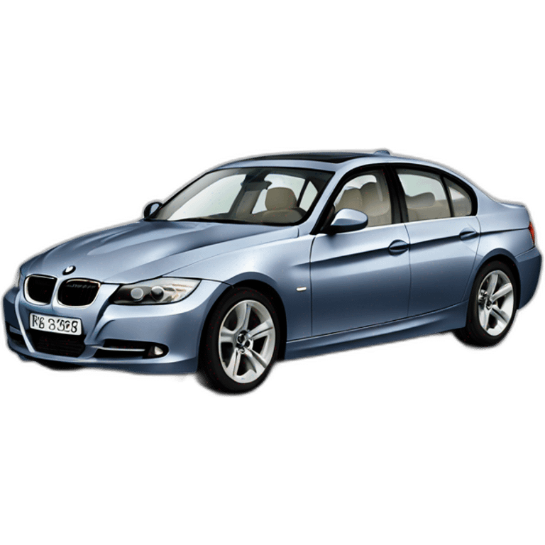 2009 BMW 3 series saloon emoji