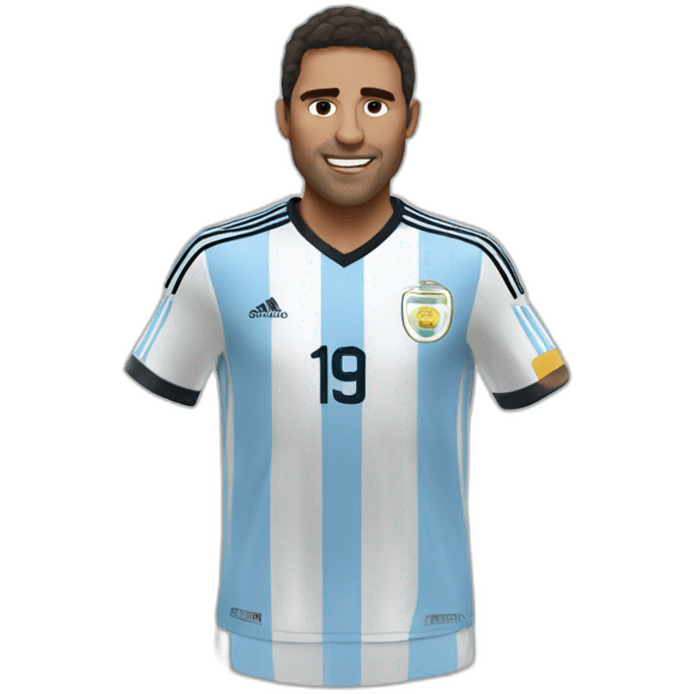 argentina world cup winner emoji