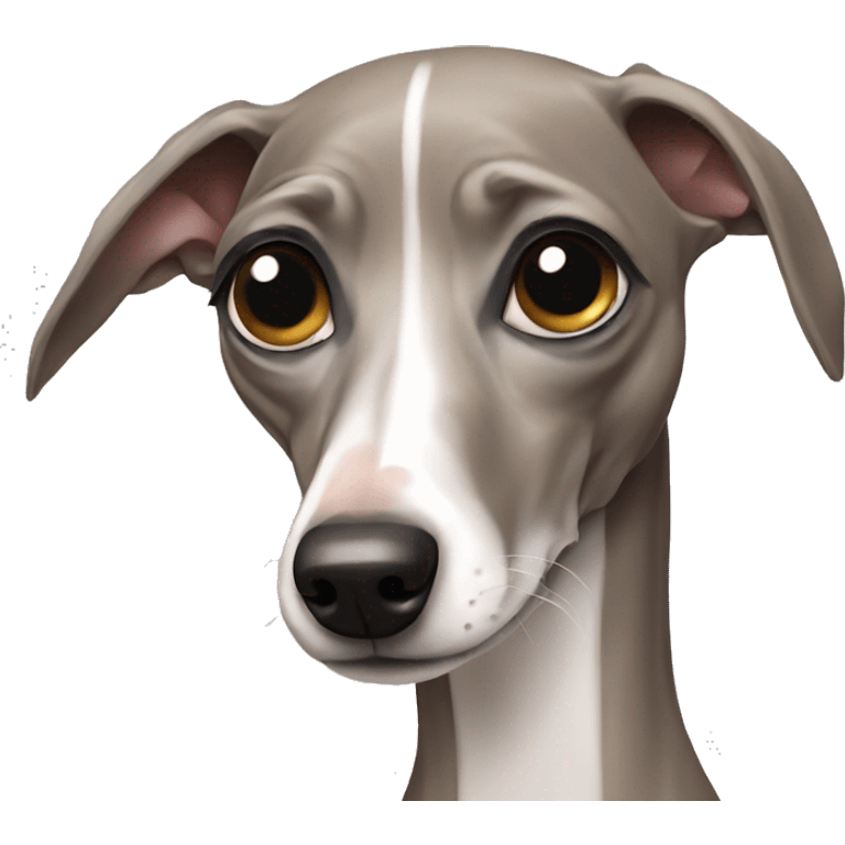 Sad Italian Greyhound emoji