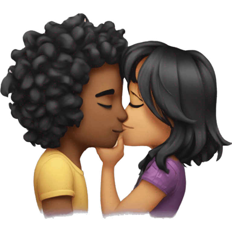 kissy kiss yay hah emoji