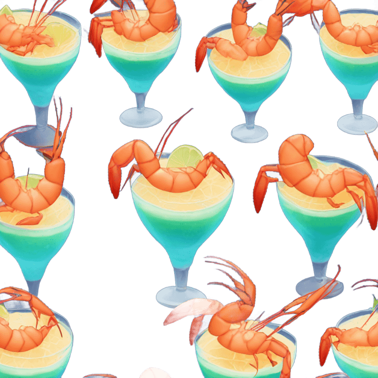 Prawn cocktail  emoji