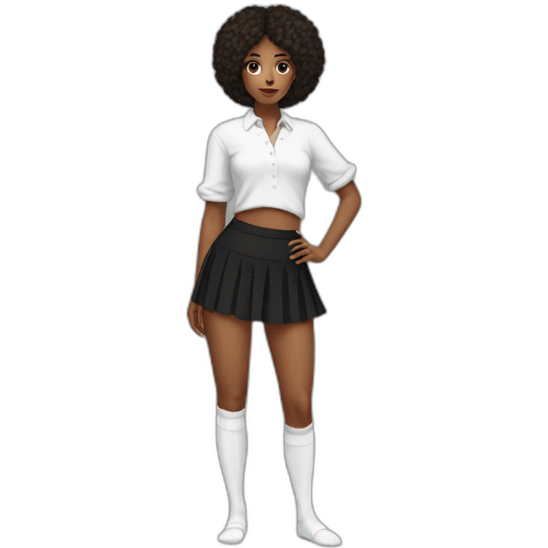 white-knickers-long-white-socks-black-skirt emoji