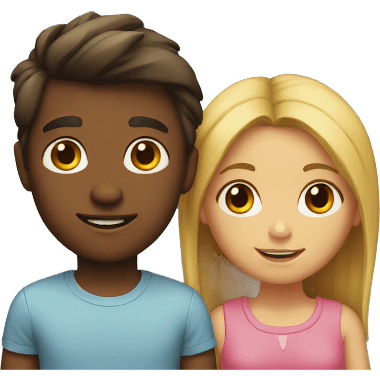 boy and girl emoji