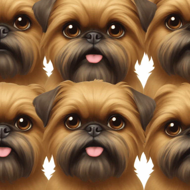 Brussels Griffon dog emoji