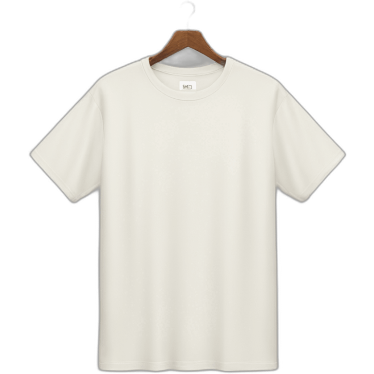 T shirt off white emoji