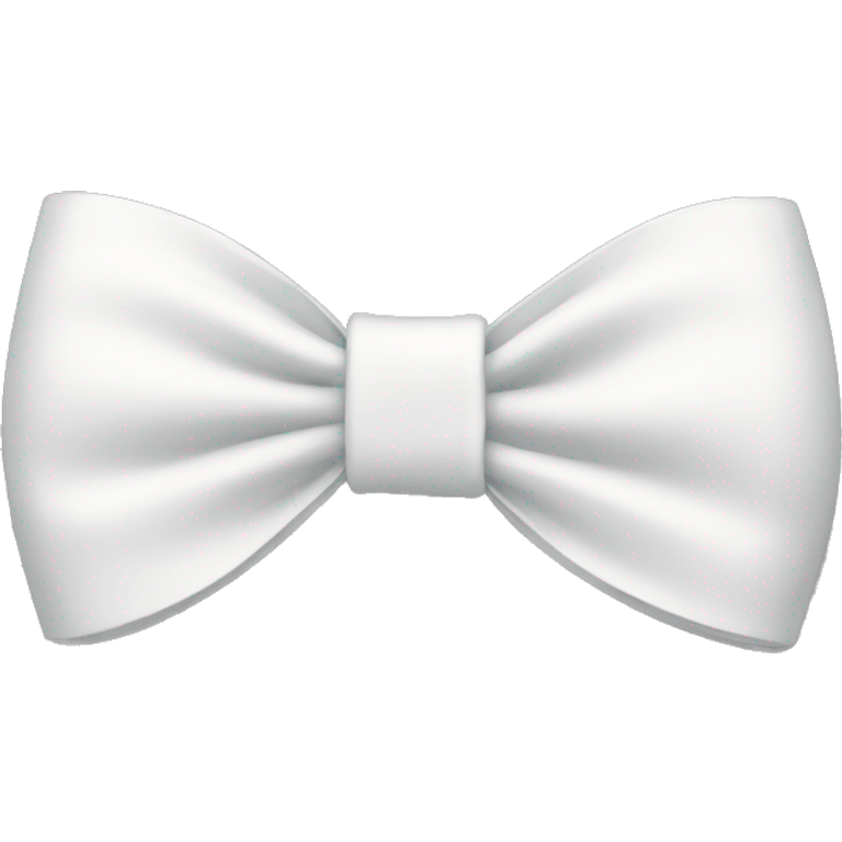 White bow emoji