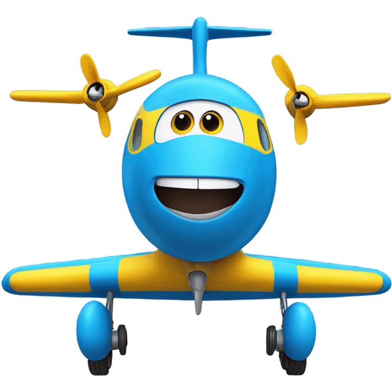 Thomas the tank engine plane ripoff emoji