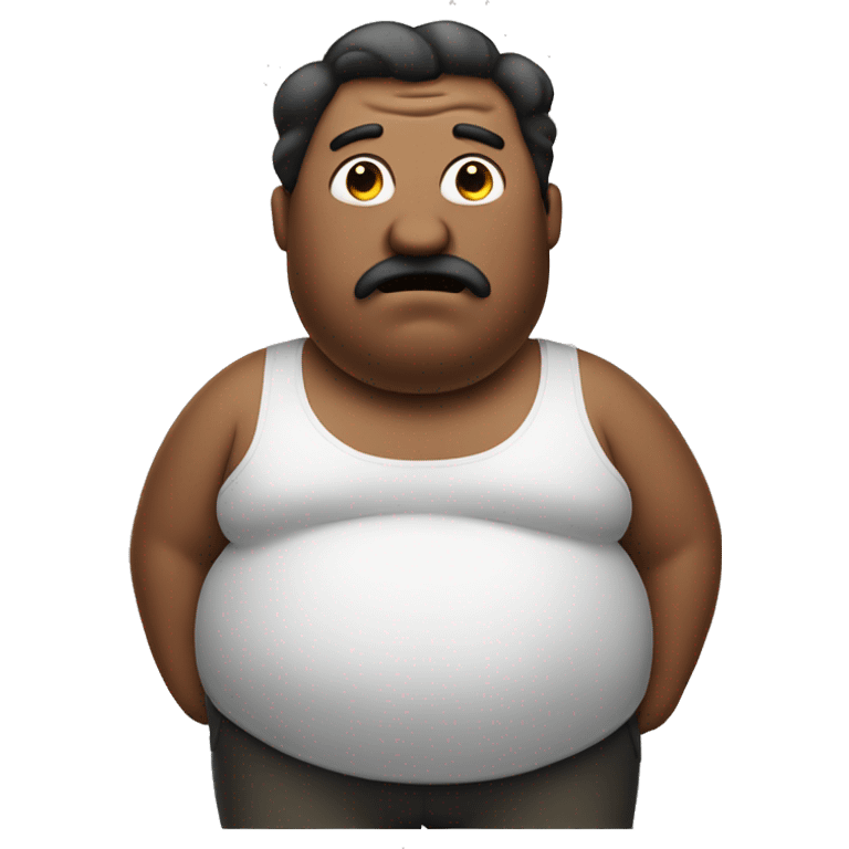 Bloated man emoji