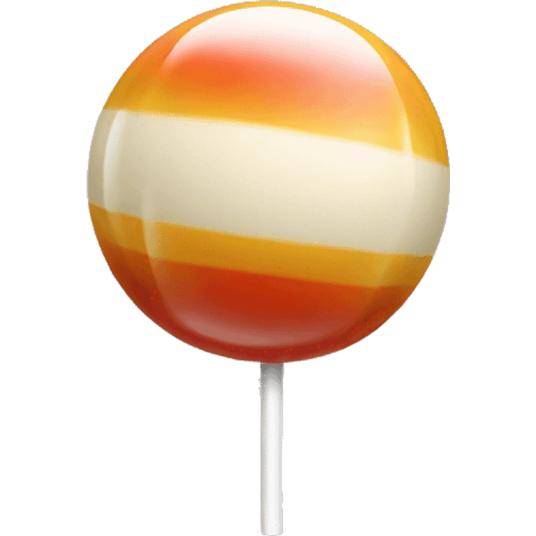 a spherical lollipop, just the object itself emoji