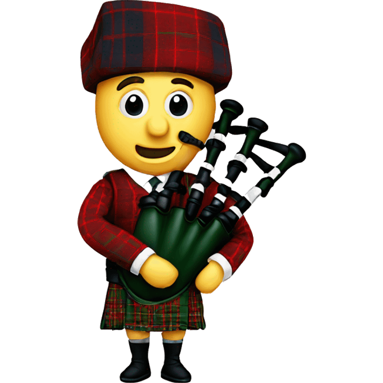 tartan bagpipes emoji