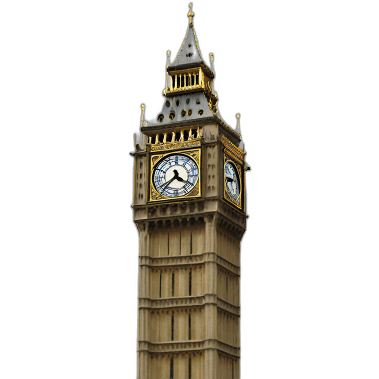 Big ben emoji